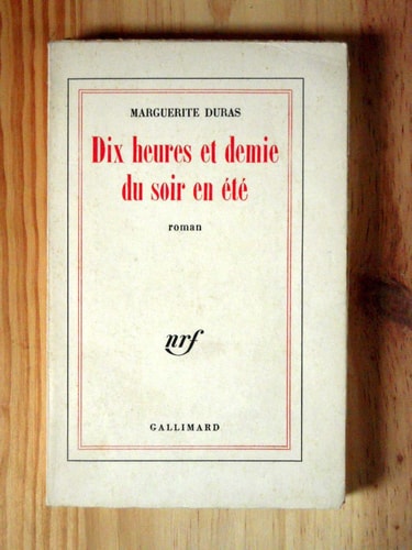 DIX HEURES ET DEMIE DU SOIR EN ETE, de Marguerite Duras | portada del libro