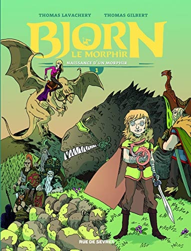 JORN LE MORPHIR T1 NAISSANCE D'UN, de Thomas Lavachery | portada del libro