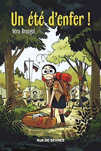 N ETE D'ENFER !, de Vera Brosgol | portada del libro