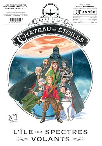 AZETTE 07 LE CHATEAU DES ETOILES, de Alex Alice | portada del libro