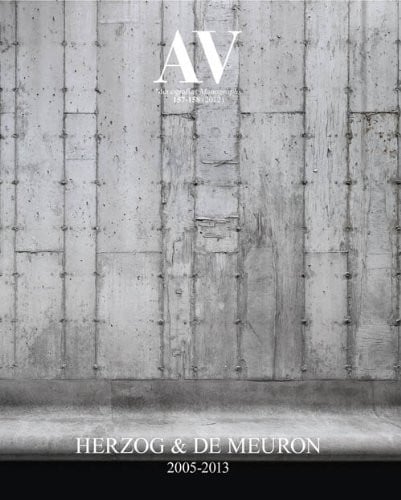 AV MONOGRAFIAS Nº 157-158: HERZOG & DE MEURON (2005-2013), de VV.AA. | portada del libro