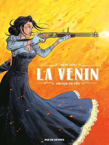 A VENIN T1 DELUGE DE FEU, de Laurent Astier | portada del libro