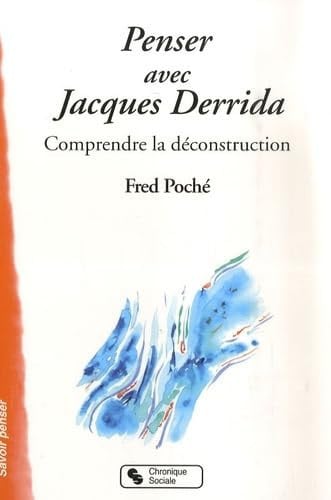 PENSER AVEC DERRIDA, de POCHE F | portada del libro