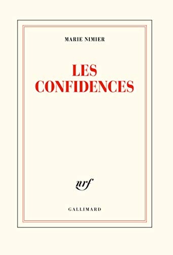 LES CONFIDENCES, de Nimier | portada del libro