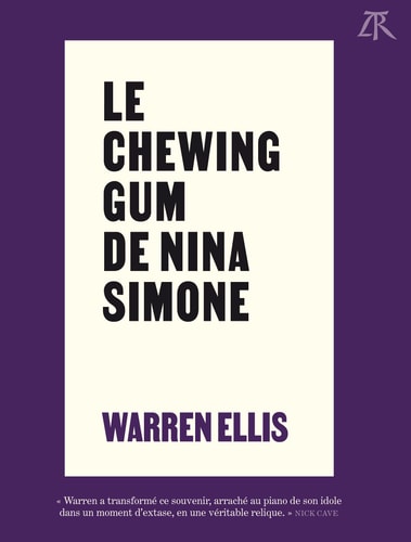 LE CHEWING-GUM DE NINA SIMONE, de Warren Ellis | portada del libro