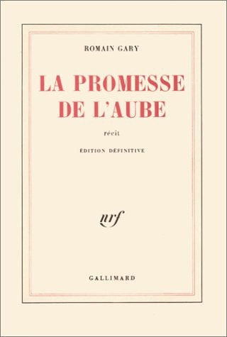 LA PROMESSE DE L'AUBE, de Gary | portada del libro