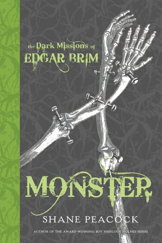 THE DARK MISSIONS OF EDGAR BRIM MONSTER, de PEACOCK | portada del libro