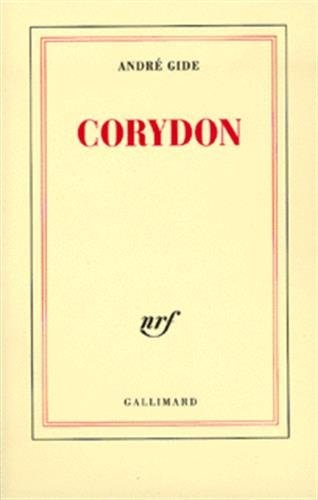 CORYDON, de Gide | portada del libro