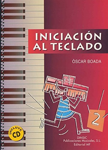 INICIACION AL TECLADO 2, de BOADA | portada del libro