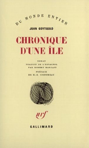 CHRONIQUE D'UNE ILE, de Juan Goytisolo | portada del libro