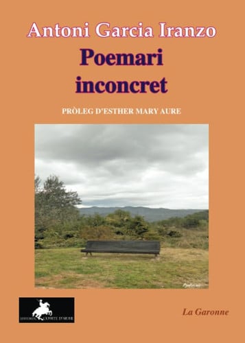 POEMARI INCONCRET, de GARCIA IRANZO | portada del libro