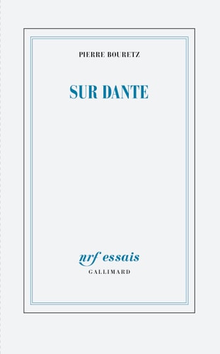 Sur Dante, de Pierre Bouretz | portada del libro