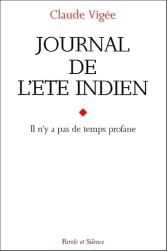Journal de l'ete indien, de Vigee claude | portada del libro