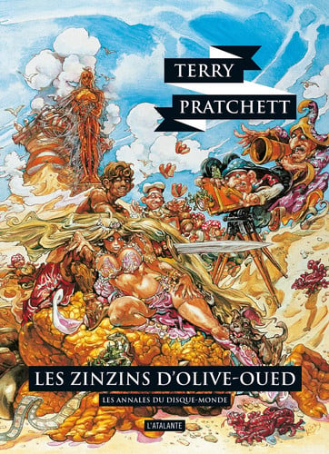 LES ZINZINS D OLIVEOUED LES ANNALES DU DISQUEMONDE T10 NED, de PRATCHETT TERRY | portada del libro