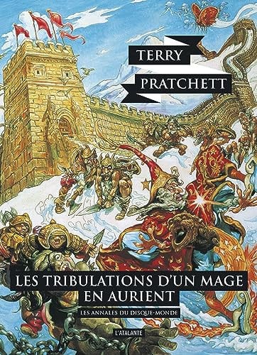 TRIBULATIONS D UN MAGE EN AURIENT LES ANNALES DU DISQUE MOND, de PRATCHETT TERRY | portada del libro