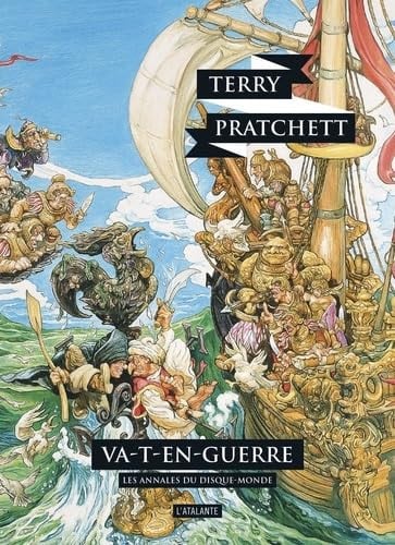 VA T EN GUERRE LES ANNALES DU DISQUE MONDE T21 NED, de PRATCHETT TERRY | portada del libro