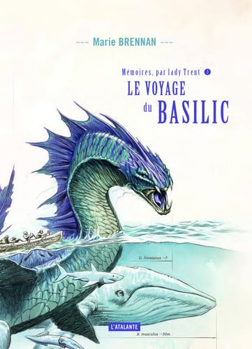 LE VOYAGE DU BASILIC, de BRENNAN MARIE | portada del libro