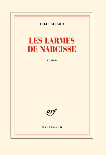 LARMES DE NARCISSE, de Julie Girard | portada del libro
