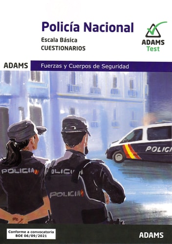 POLICIA NACIONAL - ESCALA BASICA ( CUESTIONARIOS) | portada del libro