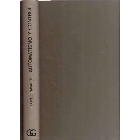 Automatismo y control, de LOPEZ NAVARRO | portada del libro
