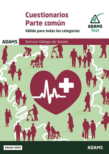 CUESTIONARIO COMUN JURIDICO DEL SERVIZO GALEGO DE SAUDE, de AA.VV. | portada del libro
