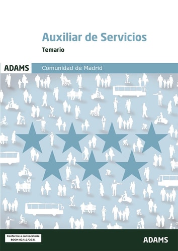 AUXILIAR DE SERVICIOS - TEMARIO | portada del libro