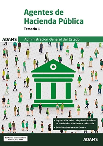 AGENTES DE HACIENDA PUBLICA - TEMARIO 1 | portada del libro