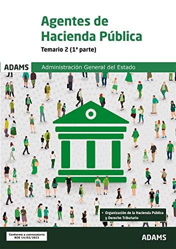 AGENTES DE HACIENDA PUBLICA - TEMARIO 2 ( 1ª Y 2ª PARTE) | portada del libro