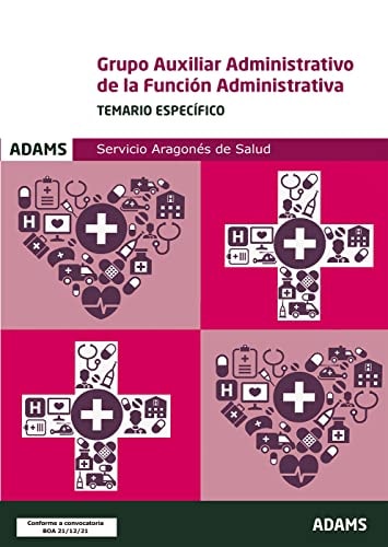 TEMARIO ESPECIFICO GRUPO AUXILIAR ADMINISTRATIVO DE LA FUNCI, de AA.VV. | portada del libro