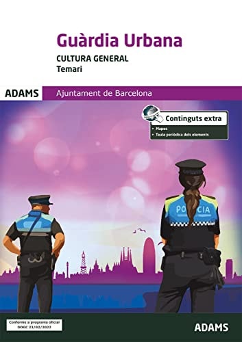 TEMARI CULTURA GENERAL GUARDIA URBANA AJUNTAMENT DE BARCELON, de AA.VV. | portada del libro