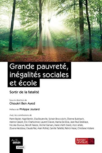 GRANDE PAUVRETE INEGALITES SOCIALES ET ECOLE, de BEN AYED CHOUKR | portada del libro