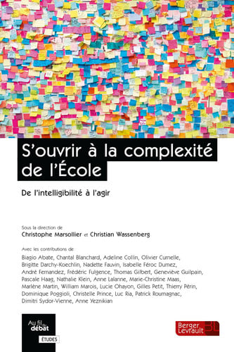 LA COMPLEXITE CLEF D'INTELLIGIBILITE ET DEFIS POUR L'ECOLE, de MARSOLLIER CHRI | portada del libro