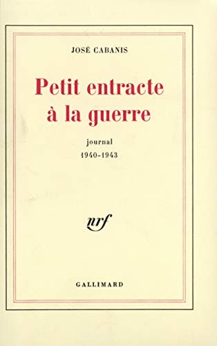 PETIT ENTRACTE A LA GUERRE, de Cabanis | portada del libro