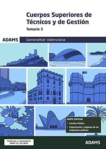 TEMARIO 3 CUERPO SUPERIOR TECNICO Y DE GESTION DE LA, de VARIOS AUTORES | portada del libro