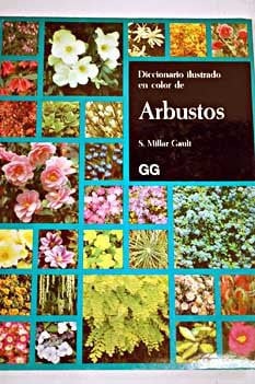 Diccionario ilustrado en color de arbustos, de MILLAR GAULT | portada del libro