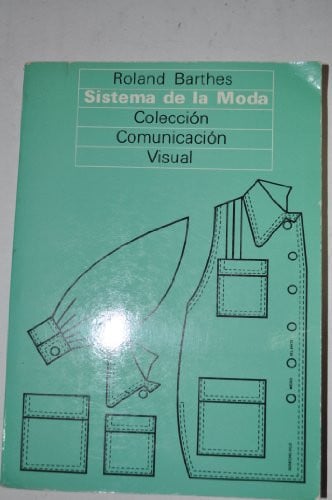 Sistema de la moda, de BARTHES | portada del libro