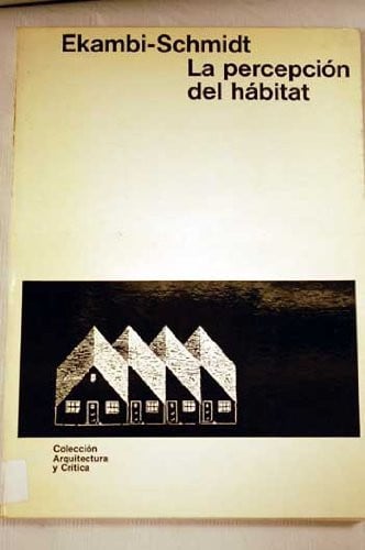 La percepción del hábitat, de EKAMBY-SCHMIDT | portada del libro