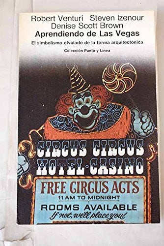 Aprendiendo de Las Vegas, de VENTURI | portada del libro
