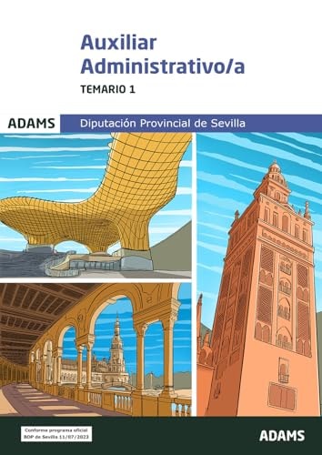 TEMARIO 1 AUXILIAR ADMINISTRATIVO DE LA DIPUTACION PROVINC, de VARIOS AUTORES | portada del libro