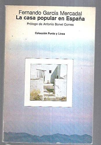 La casa popular en España, de GARCIA MERCADAL | portada del libro