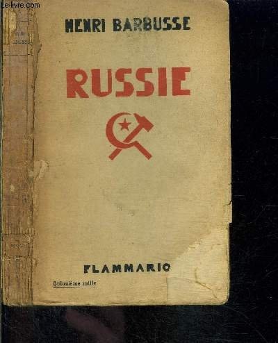 RUSSIE, de Jacques Rivière | portada del libro