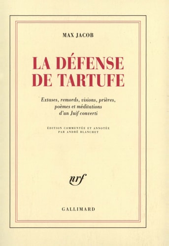 LA DEFENSE DE TARTUFE, de Jacob | portada del libro