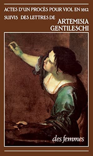 ACTES D'UN PROCES POUR VIOL EN 1612, de GENTILESCHI ART | portada del libro