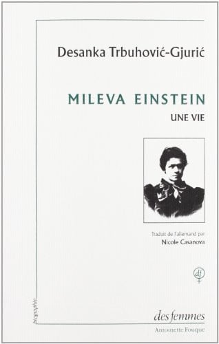 MILEVA EINSTEIN, de TRBUHOVIC-GJURI | portada del libro
