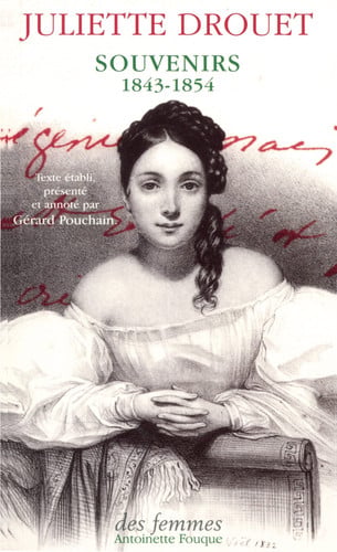 SOUVENIRS 1843-1854, de DROUET JULIETTE | portada del libro