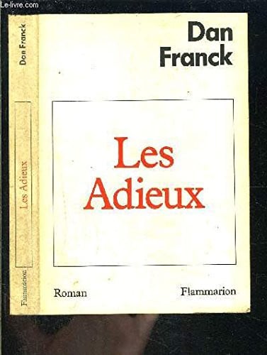ES ADIEUX, de FRANCK DAN | portada del libro
