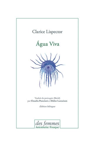 AGUA VIVA, de LISPECTOR CLARI | portada del libro