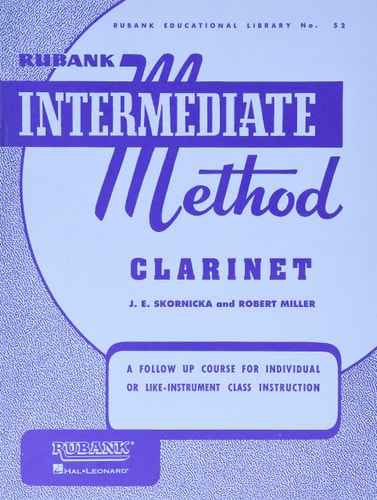 INTERMEDIATE METHOD CLARINETE, de J. E. Skornicka | portada del libro