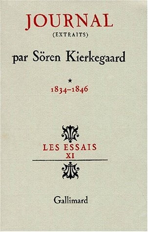 JOURNAL T1, de Søren Kierkegaard | portada del libro