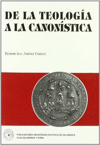 De la teología a la canonística, de Jiménez Urresti | portada del libro
